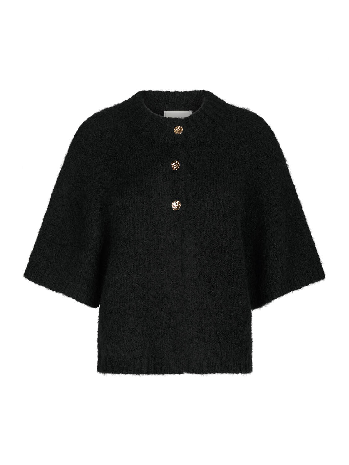 Benuta Fluffy cardigan - sort